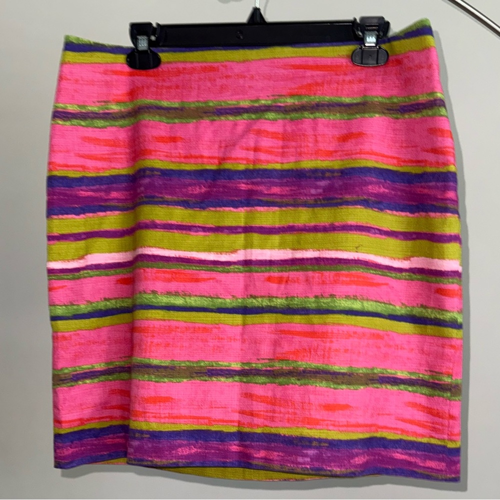 🌈 Bold & Bright Ann Taylor Skirt – Size 12